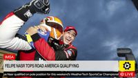 IMSA: Felipe Nasr takes pole in AXR Cadillac