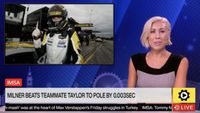 IMSA: Milner beats teammate Taylor to pole by 0.003sec