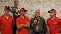 Interview with three Ferrari Competizioni GT factory drivers: Calado, Serra and Molina