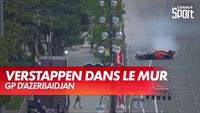Le pneu de Max Verstappen explose à quelques tours de la fin du Grand Prix !