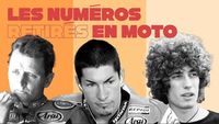 Les numéros retirés en Moto