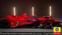 Mahindra unveils Formula E car for final Gen2 season