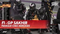 Panique aux stands chez Mercedes