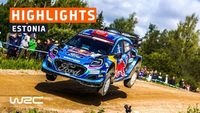 Rally Estonia Sunday Morning Highlights