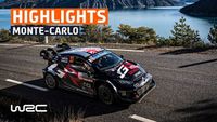 Rallye Monte-Carlo Friday Afternoon Action