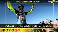 Report MotoGP: Valentino, che addio indimenticabile