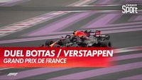 Valtteri Bottas craque face à Max Verstappen