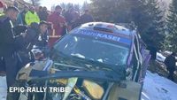 Accidente de Fourmaux en el Rally de Montecarlo