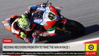 WSBK: Redding recovers from 9th to take the win in Race 1