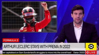 Formula 3: Arthur Leclerc stays with Prema in 2022