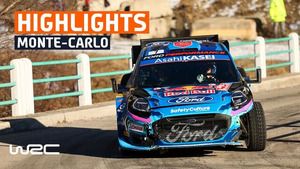 Cuplikan Powerstage WRC Monte Carlo