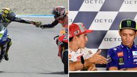 Drama Jabat Tangan Rossi-Marquez