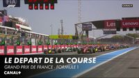 Le départ du Grand Prix de France