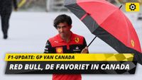 F1-update: Verstappen en Red Bull favoriet in Canada, regen op komst?