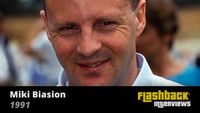 1991 Rally Monte-Carlo, interview with Miki Biasion