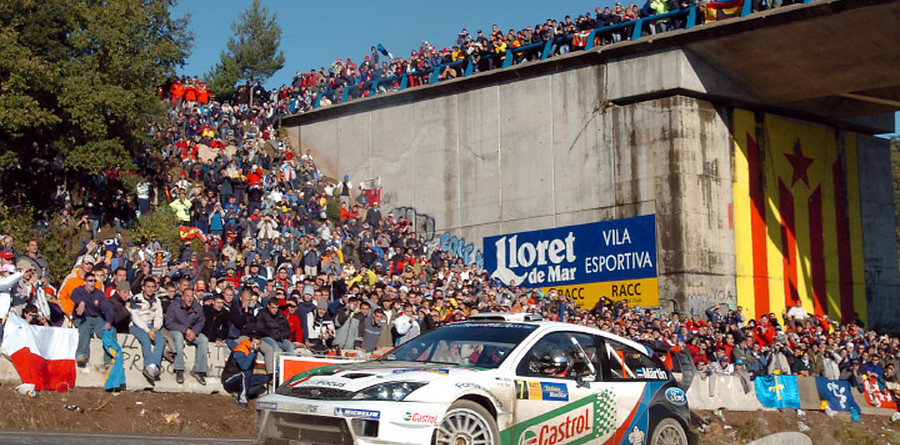 Martin holds on for third win in Rally Catalunya Martin holds on for third win in Rally Catalunya