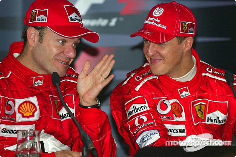 Barrichello: Kazadan sonra Schumacher'i görmek istedim