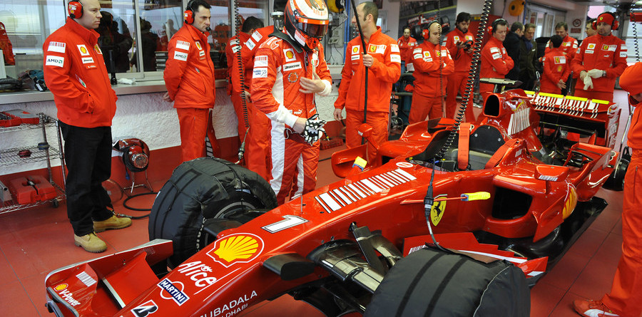 Raikkonen, Massa confident in the F2008 Raikkonen, Massa confident in the F2008