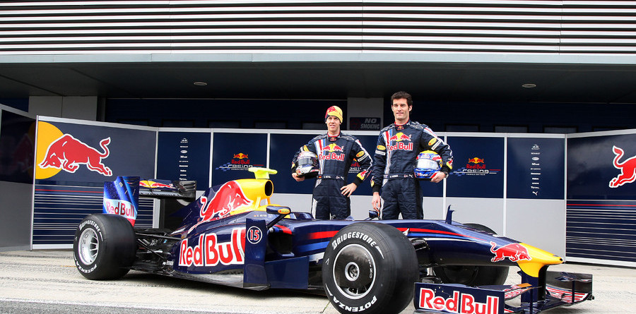 Red Bull shows off new RB5 prior to Jerez test days Red Bull shows off new RB5 prior to Jerez test days