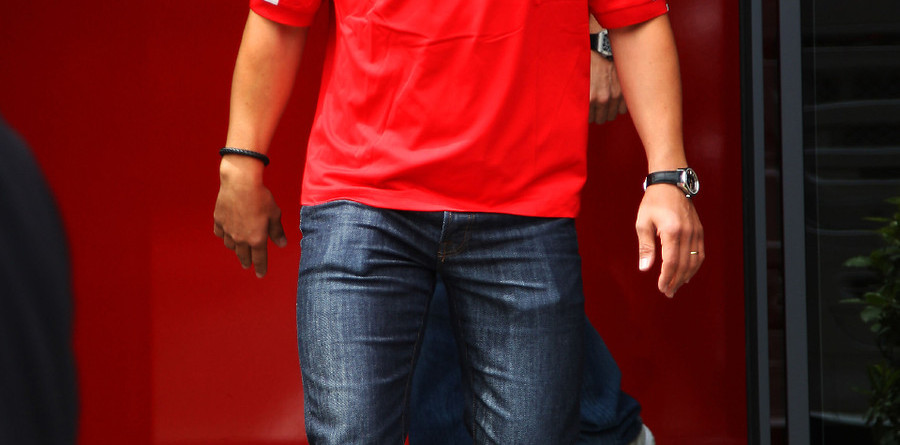 Schumacher back into Ferrari cockpit for Massa