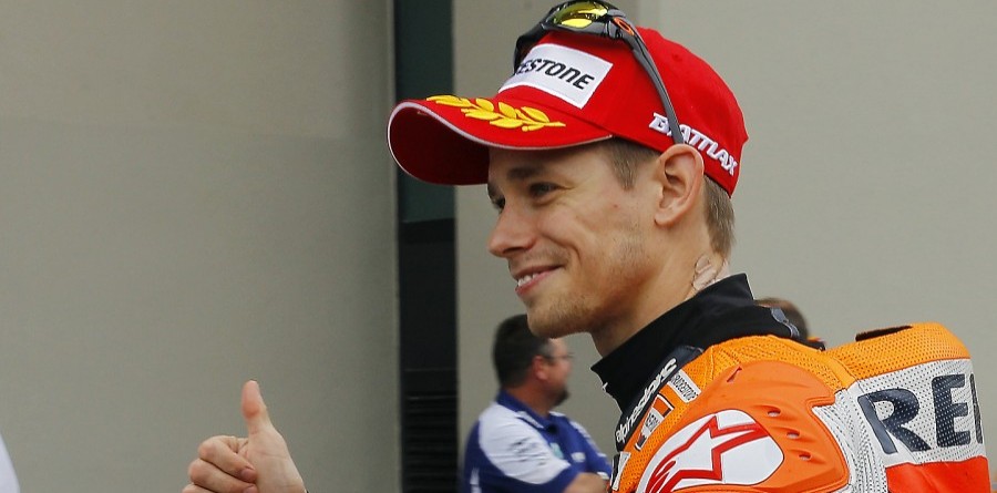 Stoner Lays Down Fast Lap For MotoGP Pole At German GP Stoner Lays Down Fast Lap For MotoGP Pole At German GP