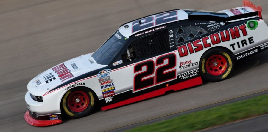 Keselowski wins at Chicagoland Keselowski wins at Chicagoland