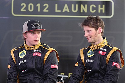 Raikkonen head-start no shock to teammate Grosjean