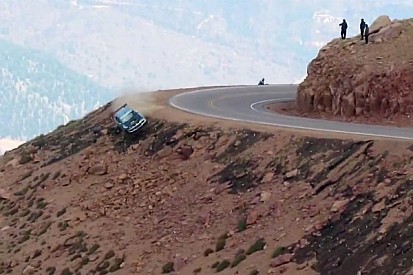 Jeremy Foley's nasty crash at Pikes Peak International Hill Climb 2012 - Video