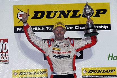 Shedden takes crown at wet Brands Hatch