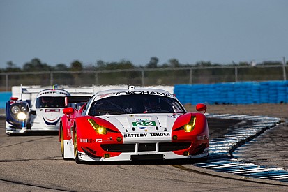 Team West Alex Job Racing's Sebring ends early