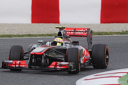 Button misses Q3 while Perez takes ninth in Barcelona qualifying