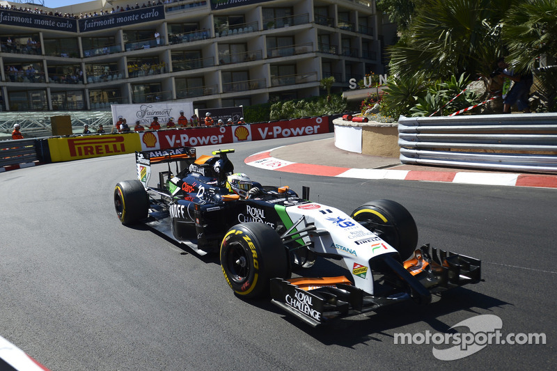 Sahara Force India’s Perez is top ten for start the Monaco GP