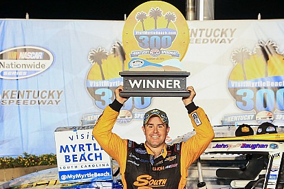 Gaughan earns first oval win in RCR 1-2-3 at Kentucky