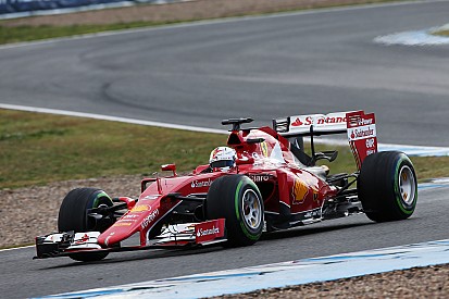 Ferrari se luce en Jerez