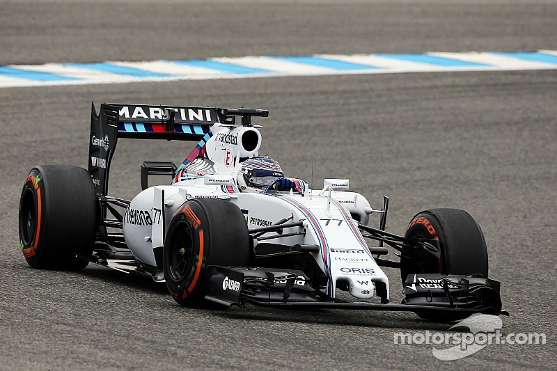 A very busy day for Williams at the end of first Barcelona pre-season test
