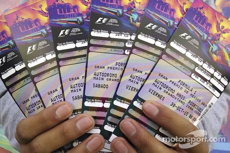 Agotan los boletos más baratos para GP de México