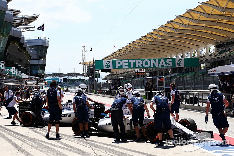 Un sérieux rappel à l'ordre pour Williams