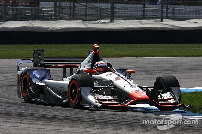 Coletti marca el paso en prácticas de Indy