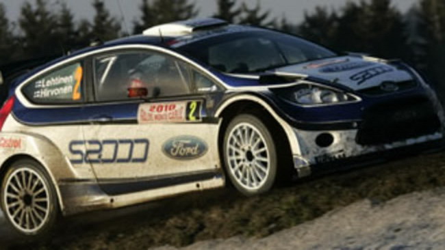 WRC: Ford prova la Fiesta con il motore della Focus