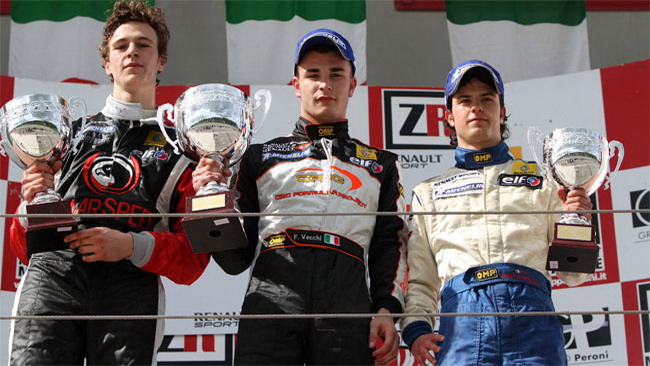 Al top c'è ancora Federico Vecchi