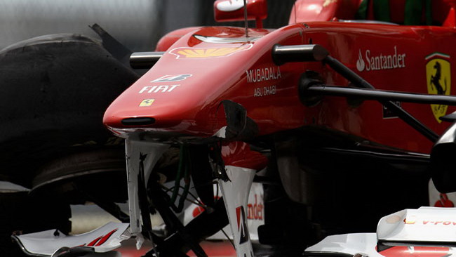 Il telaio 283 di Alonso mai più in gara