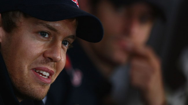 Leggero infortunio ad una gamba per Vettel