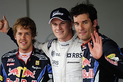 Il duo della Red Bull si complimenta con Hulkenberg