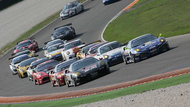 Filippo Mancini al via della 6 Ore di Vallelunga