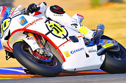 Pirro subito a suo agio sulla Moriwaki di Gresini