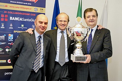 La FIA premia gli organizzatori del 1000 Miglia