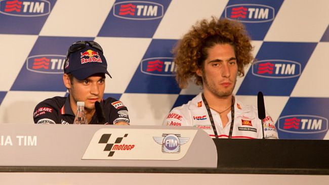 Nuove scintille tra Pedrosa e Simoncelli al Mugello