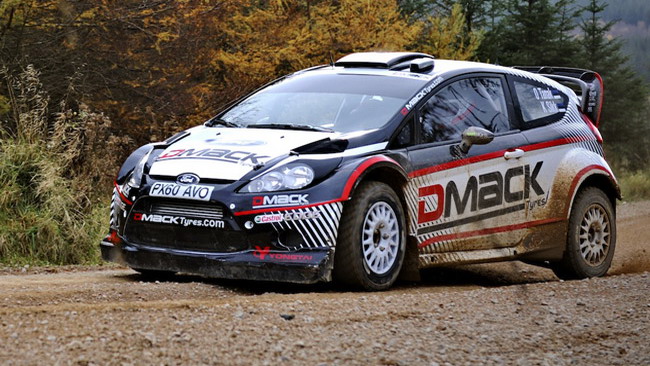Le gomme DMACK debuttano su una WRC