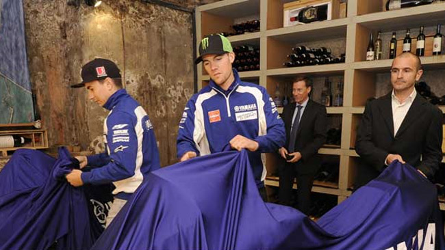 La Yamaha mostra i colori 2012 ai suoi partner