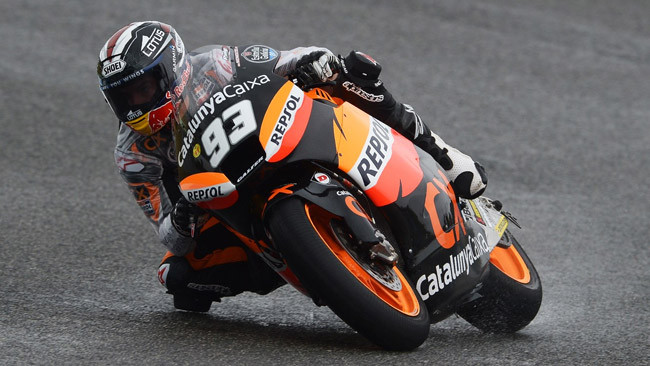 Pollice destro dolorante per Marc Marquez
